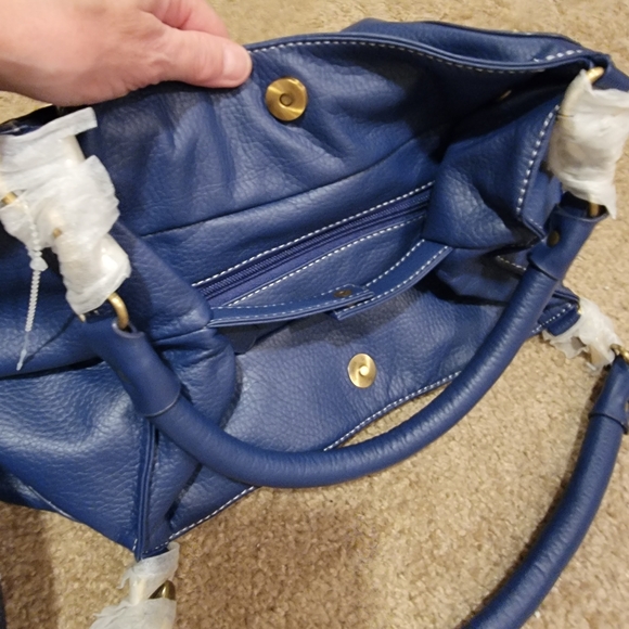 NWT Lexy International Handbag ~ Navy Blue - Picture 7 of 8
